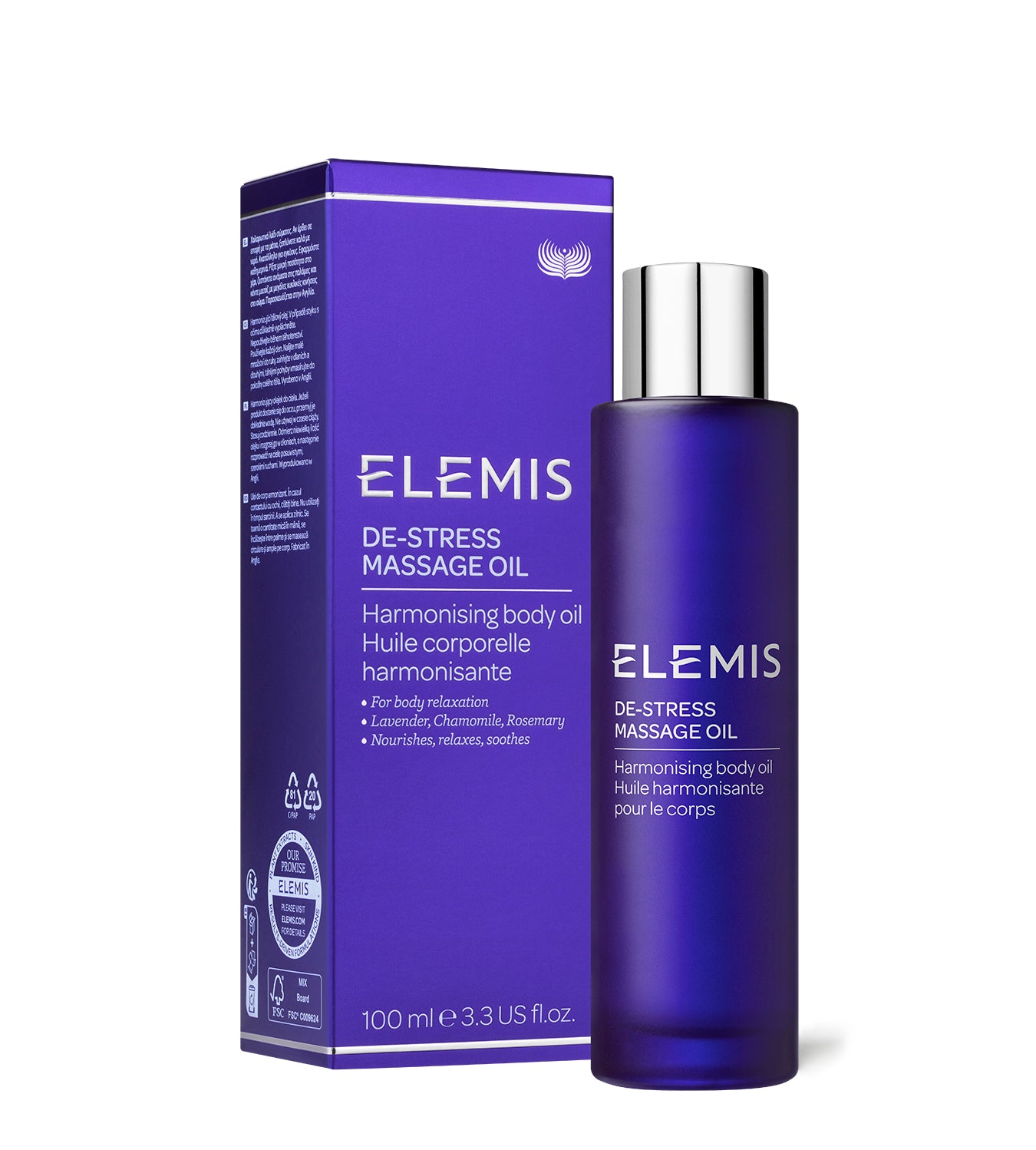 De-Stress Massage Oil 100ml